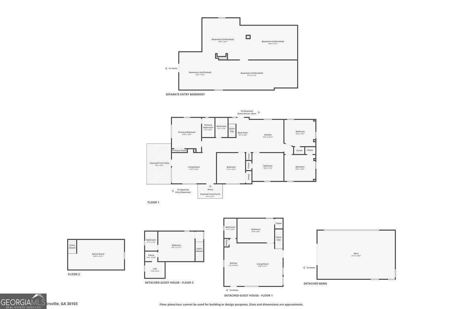 7 bedroom, 4 bathroom, 1,882 sq ft single family residence for sale at 210 Shaw Road, Adairsville, GA 30103 — photo 2