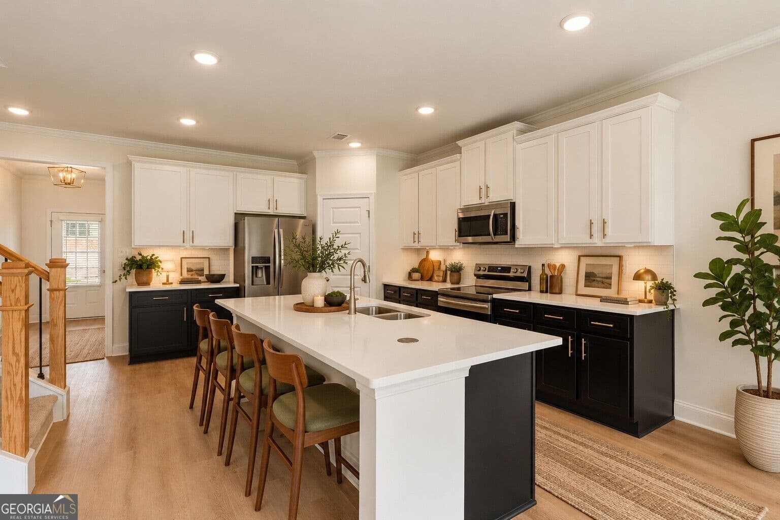 5 bedroom, 3 bathroom, 2,551 sq ft single family residence for sale at 7424 Rocklin Lane, Flowery Branch, GA 30542 — photo 9