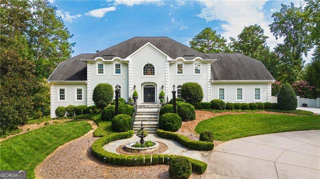 6 bedroom, 5.5 bathroom, 8,801 sq ft single family residence for sale at 1985 Birmingham Road, Alpharetta, GA 30004