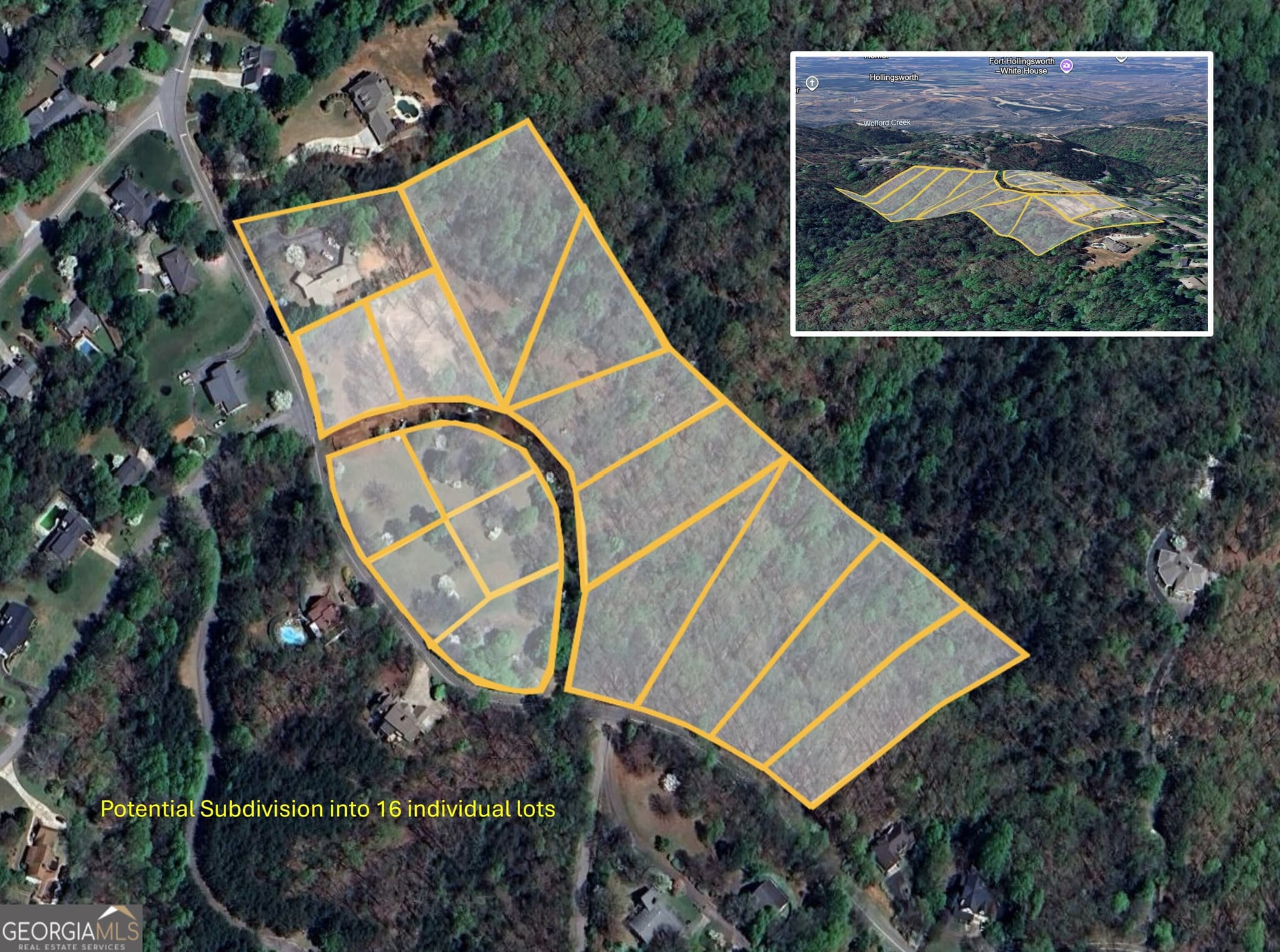 residential lot for sale at 664 Chenocetah Drive, Cornelia, GA 30531 — photo 4