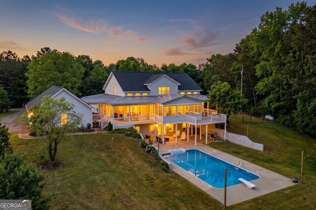 5 bedroom, 4.5 bathroom, 4,084 sq ft farm for sale at 575 Liberty Church Road, Carrollton, GA 30116