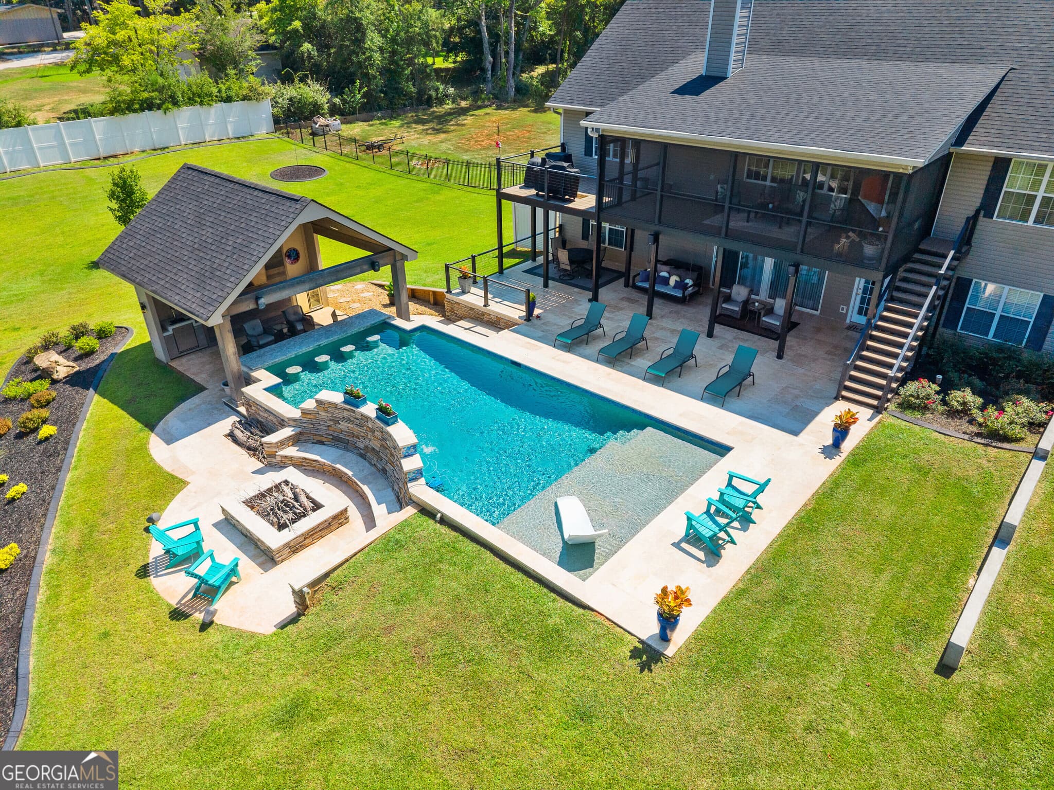 5 bedroom, 3 bathroom, 3,584 sq ft single family residence for sale at 110 Crooked Creek Bay Road, Eatonton, GA 31024 — photo 3