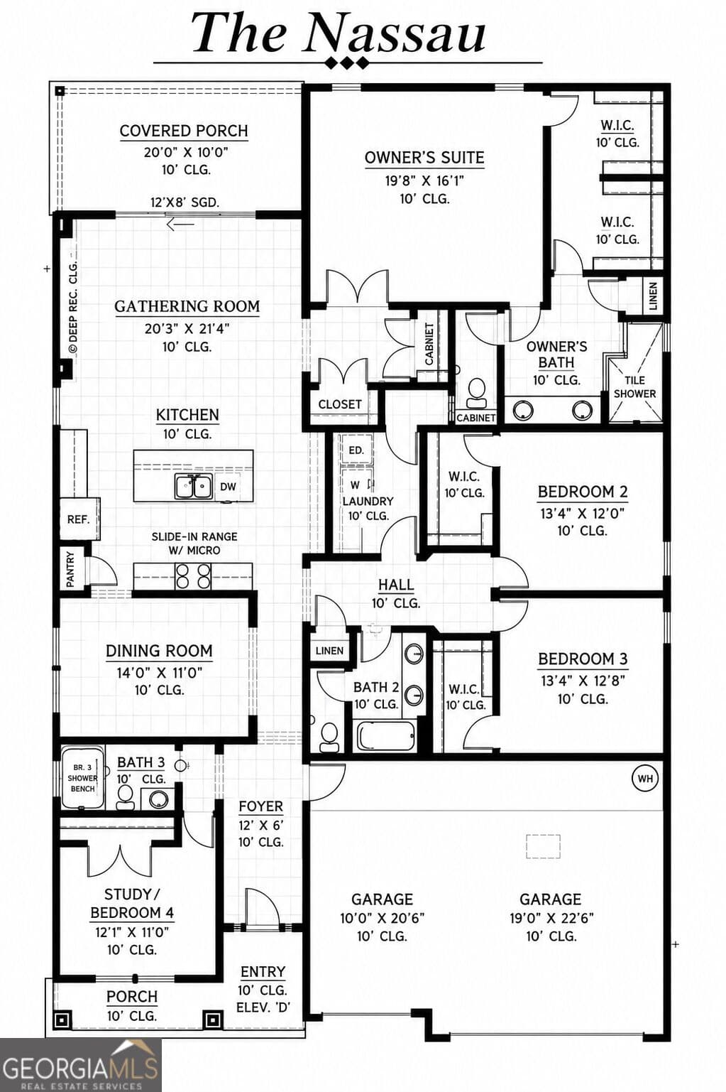 4 bedroom, 3 bathroom, 2,736 sq ft single family residence for sale at 105 Woodstork Place, Kingsland, GA 31548 — photo 3