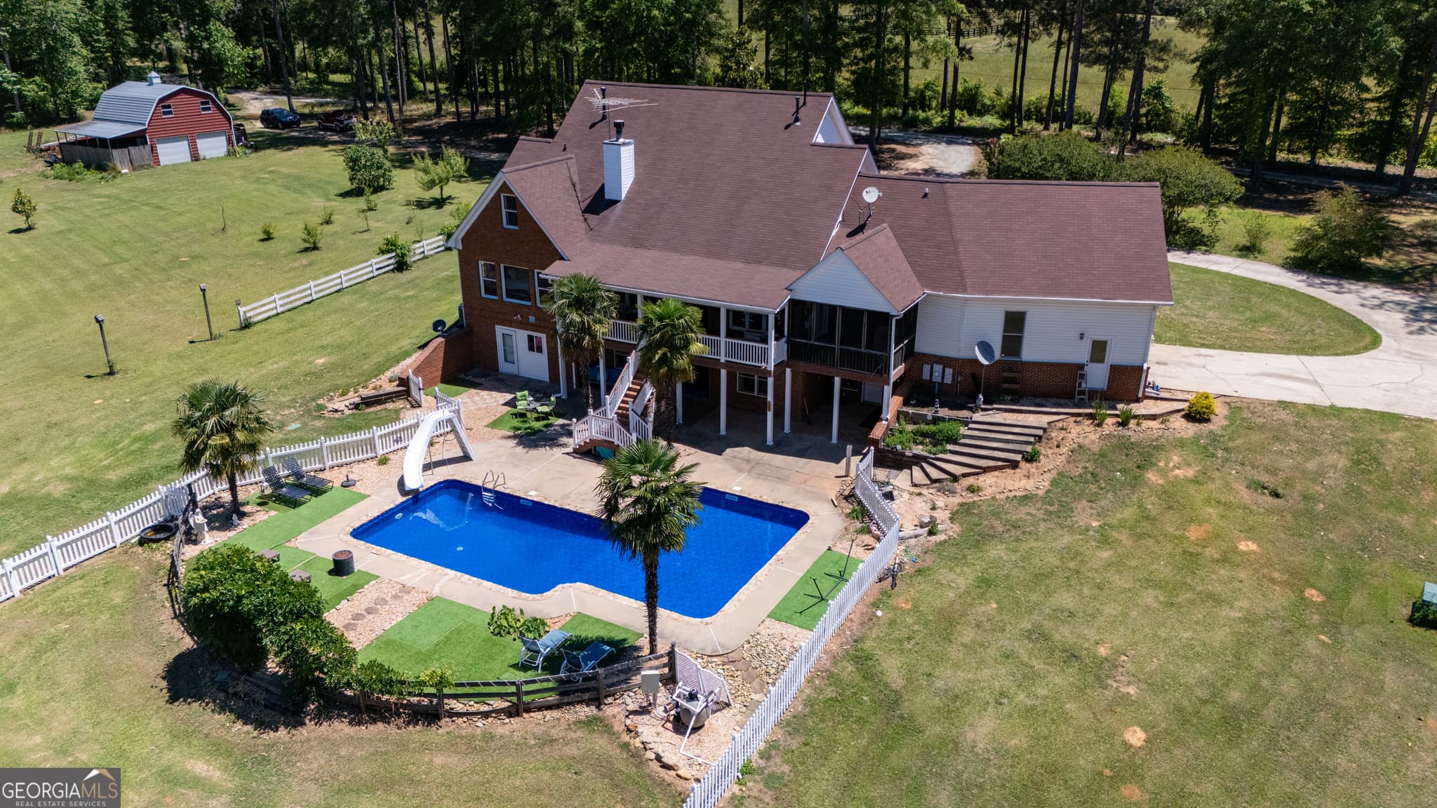 4 bedroom, 4.5 bathroom, 5,896 sq ft single family residence for sale at 1268 Welcome Road, Newnan, GA 30263