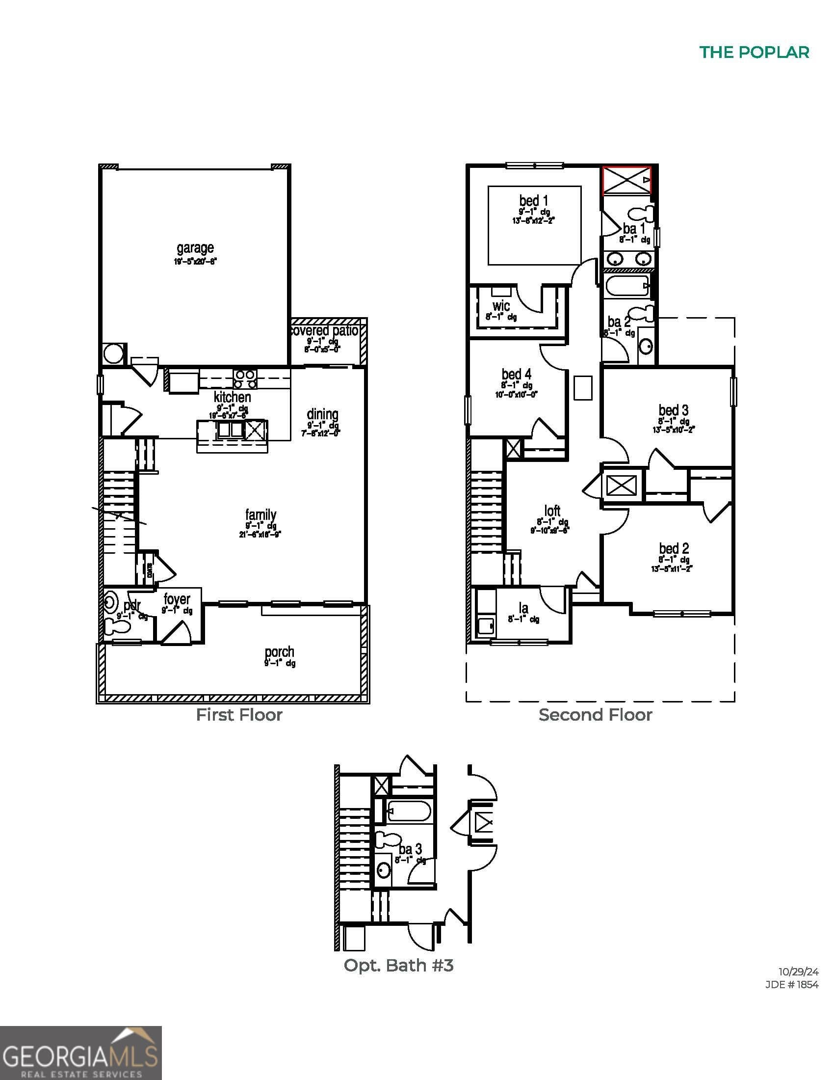 4 bedroom, 2.5 bathroom, 1,857 sq ft single family residence for sale at 105 Elizafield Lane, Brunswick, GA 31525 — photo 8