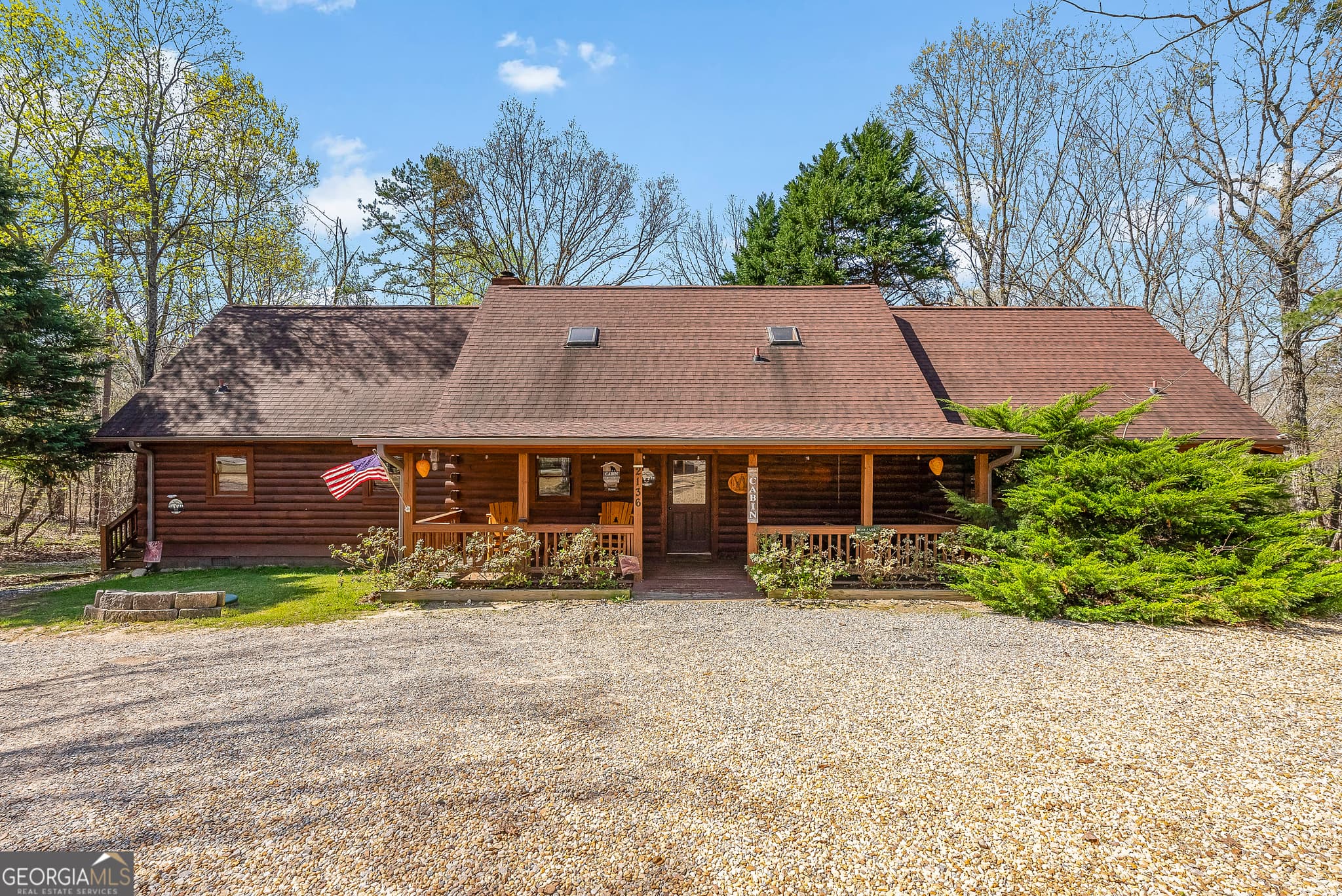 4 bedroom, 4 bathroom, 2,628 sq ft cabin,single family residence for sale at 2136 Hines Gap Road, Warm Springs, GA 31830 — photo 2