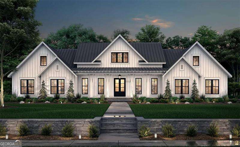 5 bedroom, 4.5 bathroom, 3,086 sq ft single family residence for sale at 1560 Howell Bridge Road, Ball Ground, GA 30107 — photo 1 of 14
