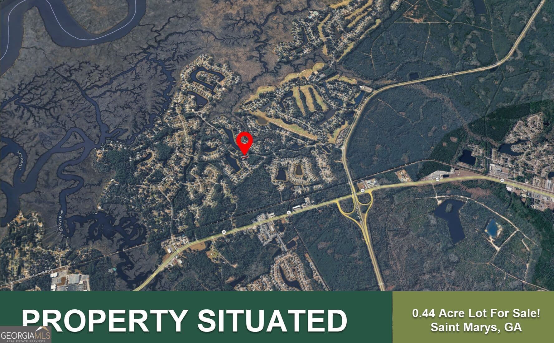 residential lot for sale at 0 Cedar Hill Drive, St. Marys, GA 31558 — photo 3