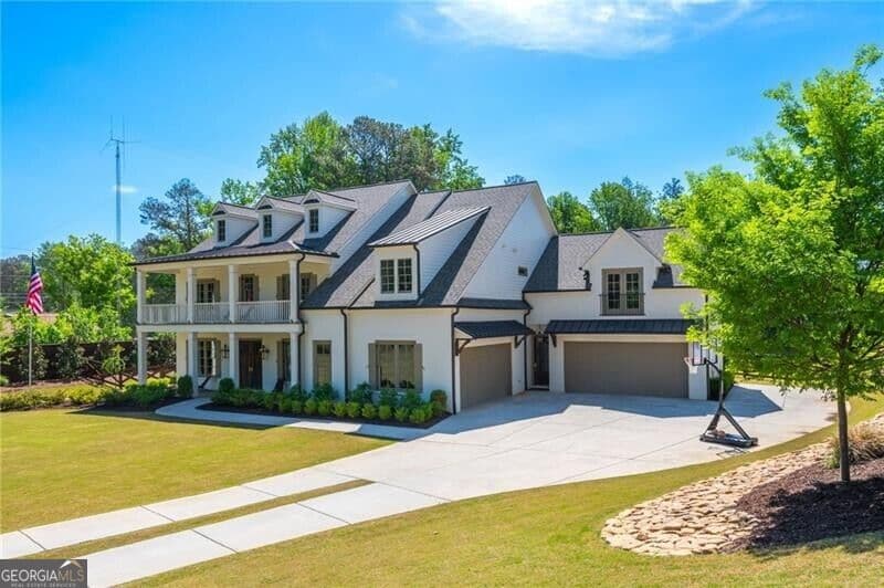 6 bedroom, 5.5 bathroom, 5,568 sq ft single family residence for sale at 4184 Thompson Mill Road, Buford, GA 30519