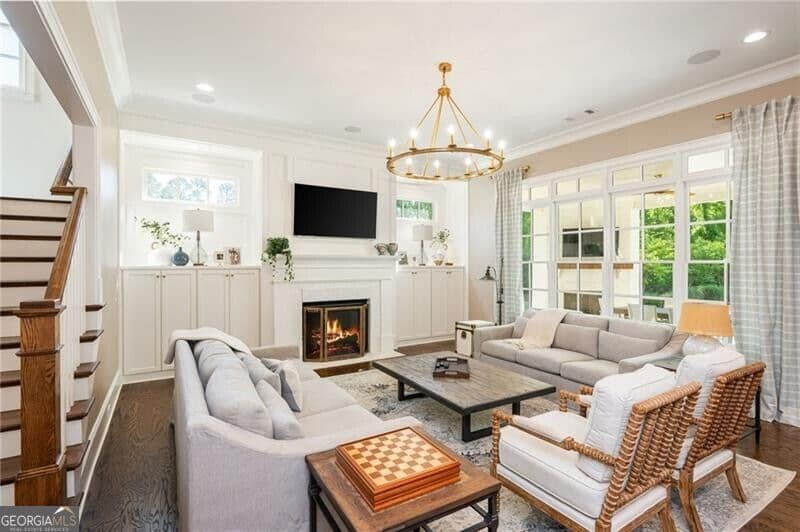 6 bedroom, 5.5 bathroom, 5,568 sq ft single family residence for sale at 4184 Thompson Mill Road, Buford, GA 30519 — photo 4