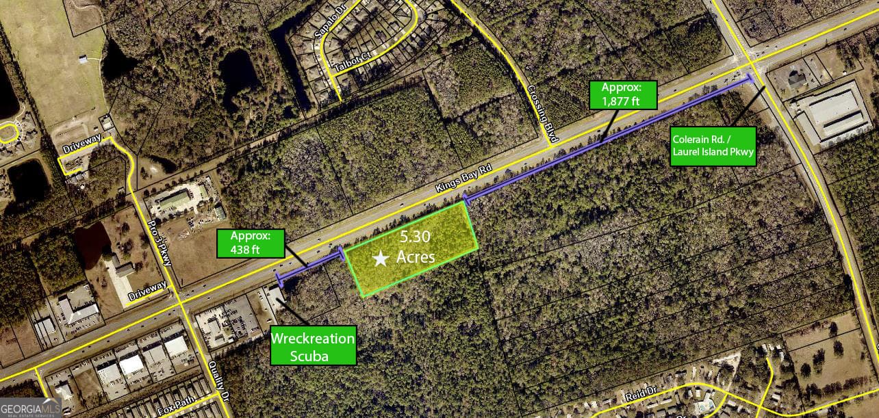 unimproved land for sale at V/L 8 Kings Bay Road, St. Marys, GA 31558 — photo 2