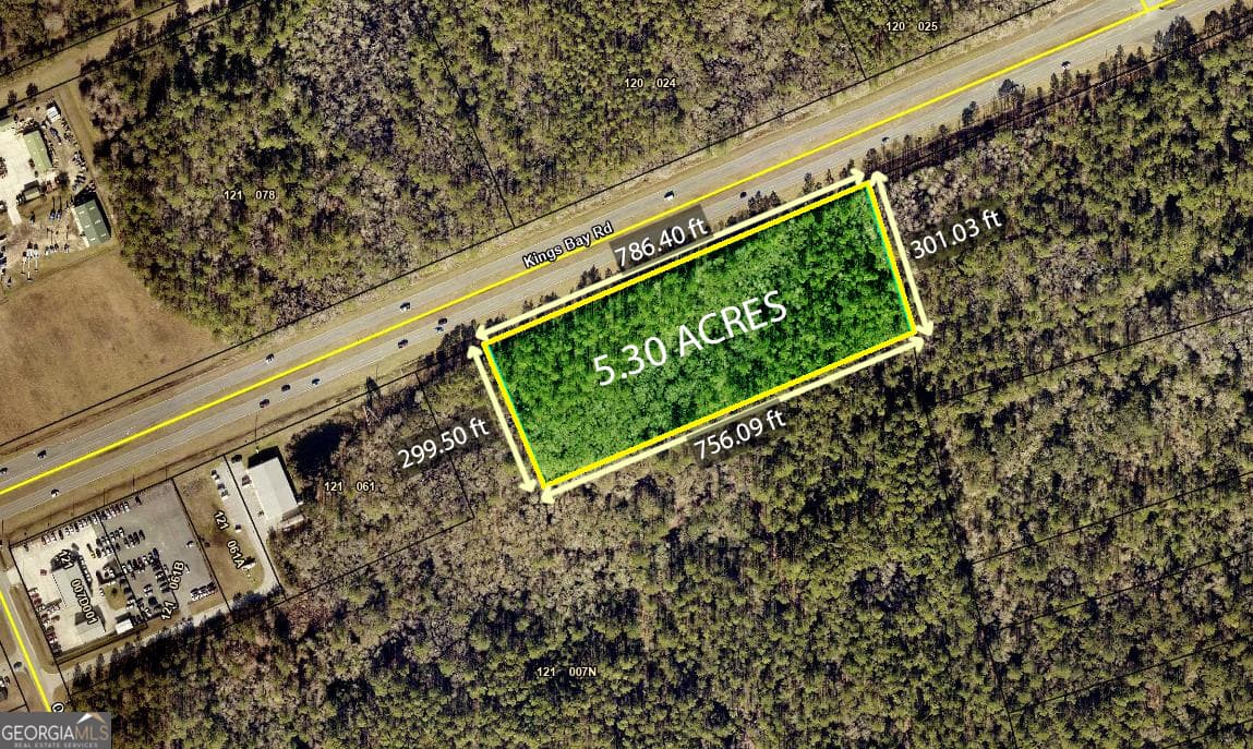 unimproved land for sale at V/L 8 Kings Bay Road, St. Marys, GA 31558