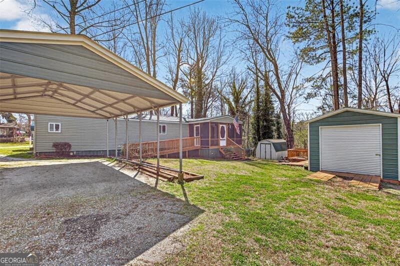 2 bedroom, 2 bathroom manufactured home,single family residence for sale at 5520 Mount Shores Circle, Gainesville, GA 30506 — photo 8