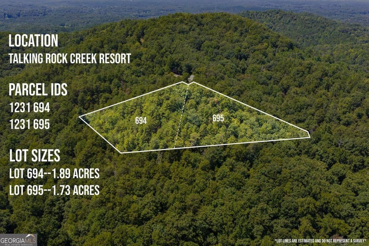 residential lot for sale at 694-695 Railey Ridge 694-695, Ranger, GA 30734 — photo 1 of 15