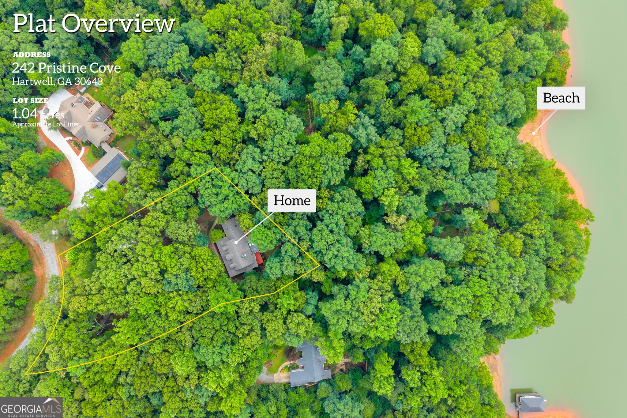 4 bedroom, 2.5 bathroom, 3,170 sq ft single family residence for sale at 242 Pristine Cove, Hartwell, GA 30643 — photo 3