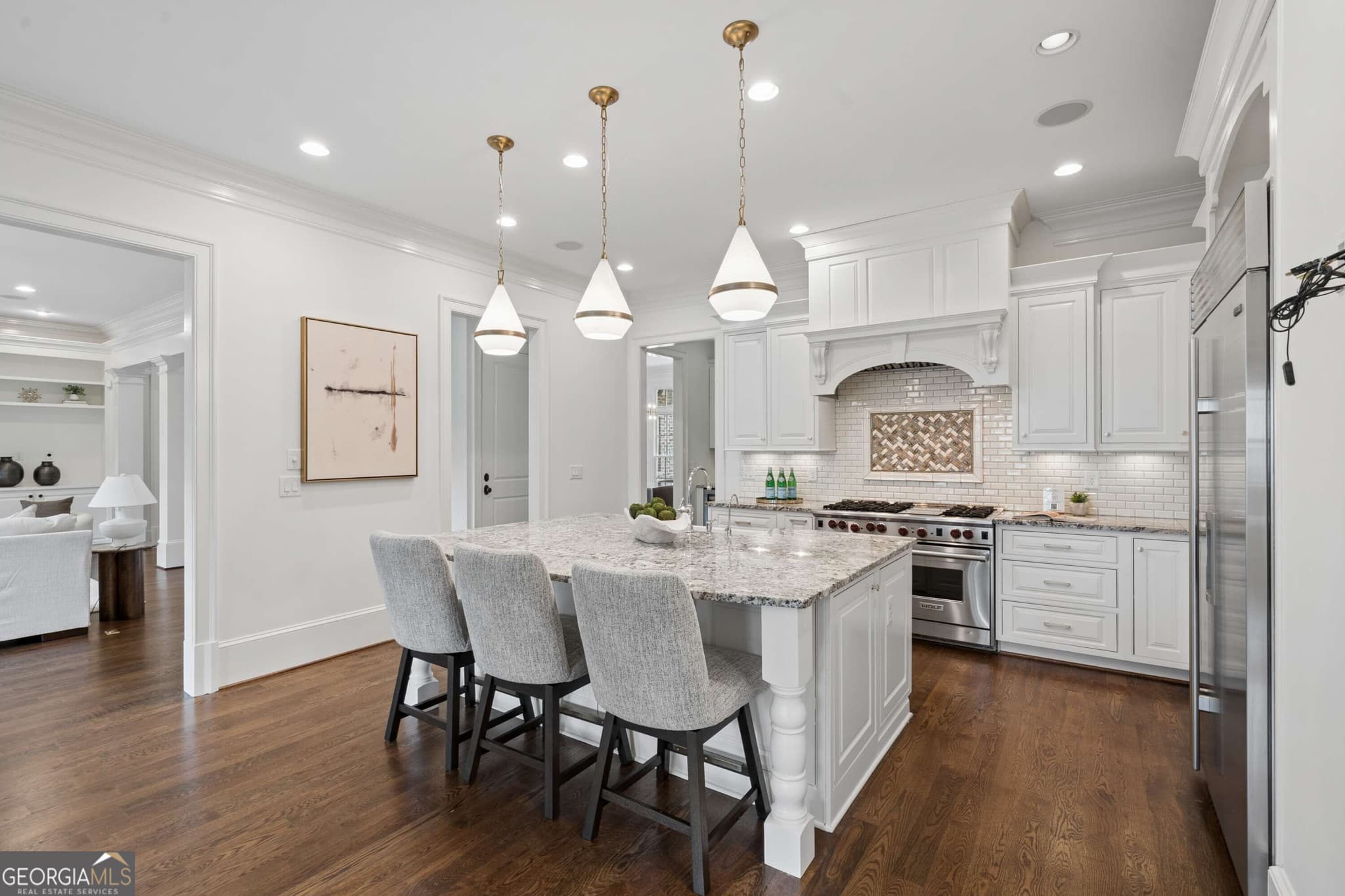 6 bedroom, 7 bathroom, 7,572 sq ft single family residence for sale at 1740 Doncaster Drive, Atlanta, GA 30309 — photo 3