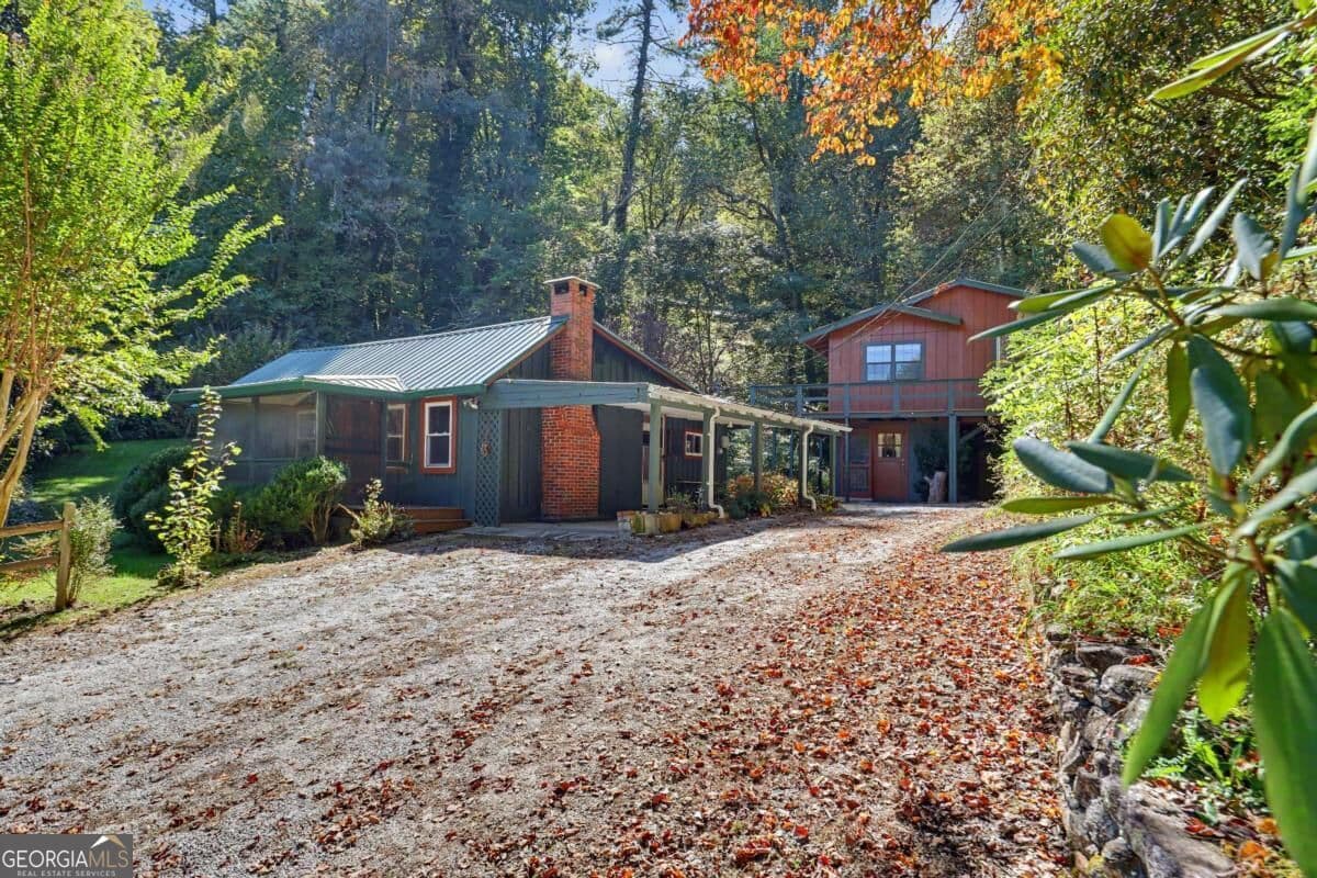 1 bedroom, 1 bathroom, 784 sq ft cabin,single family residence for sale at 138 Taylors Chapel Road, Rabun Gap, GA 30568