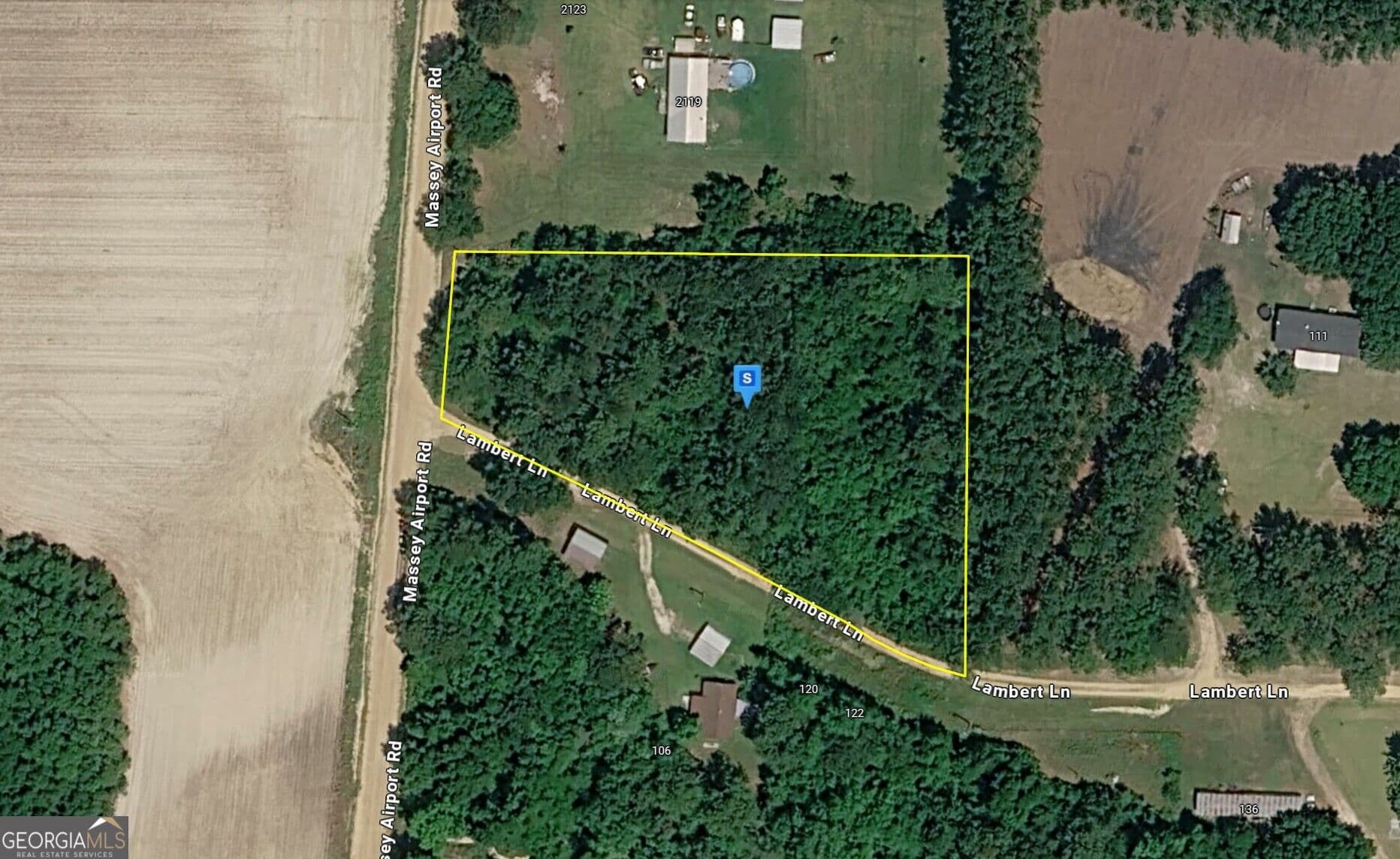residential lot for sale at 2125 Massey Airport Road, Sylvester, GA 31791