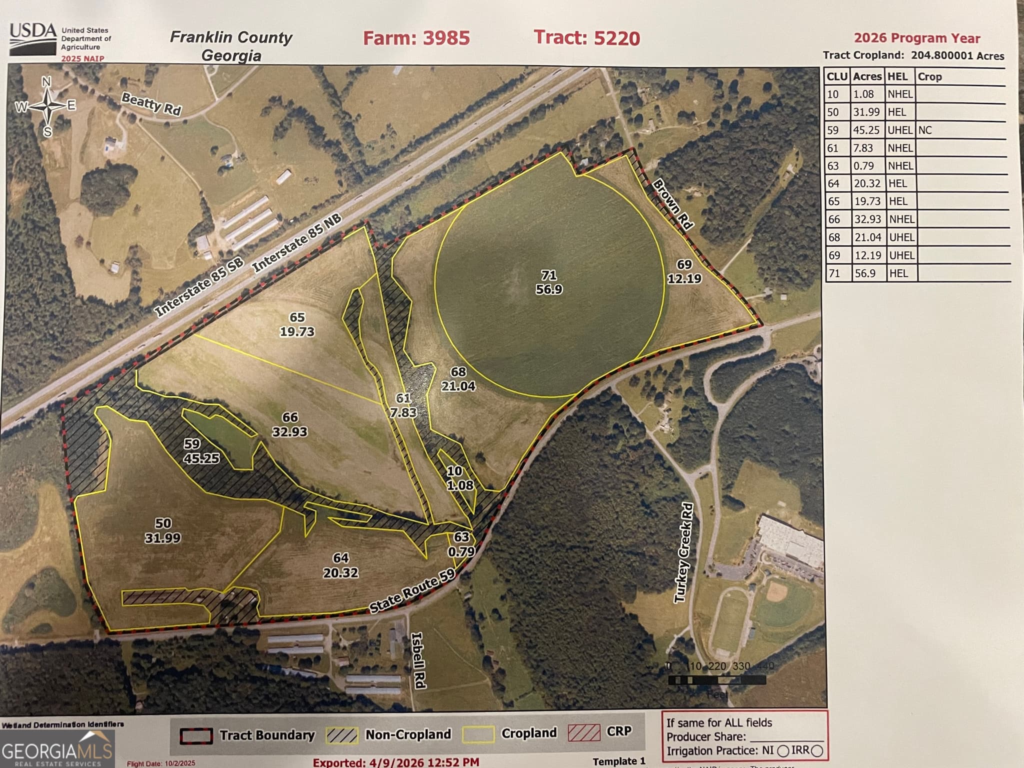 agriculture for sale at 12684 Highway 59, Carnesville, GA 30521 — photo 1 of 44