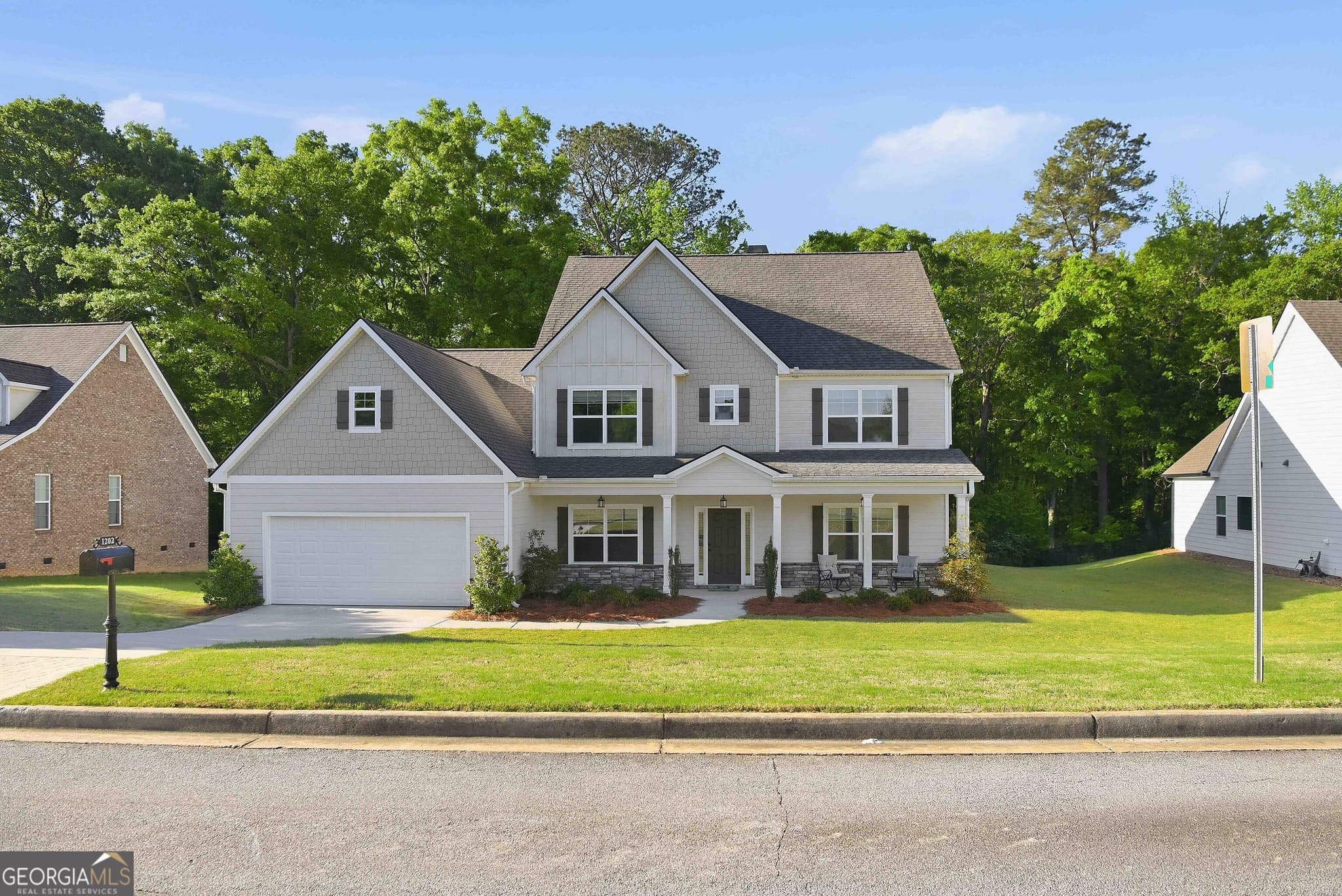 4 bedroom, 3.5 bathroom, 3,042 sq ft single family residence for sale at 1202 Knowles Alley, Griffin, GA 30224 — photo 1 of 32