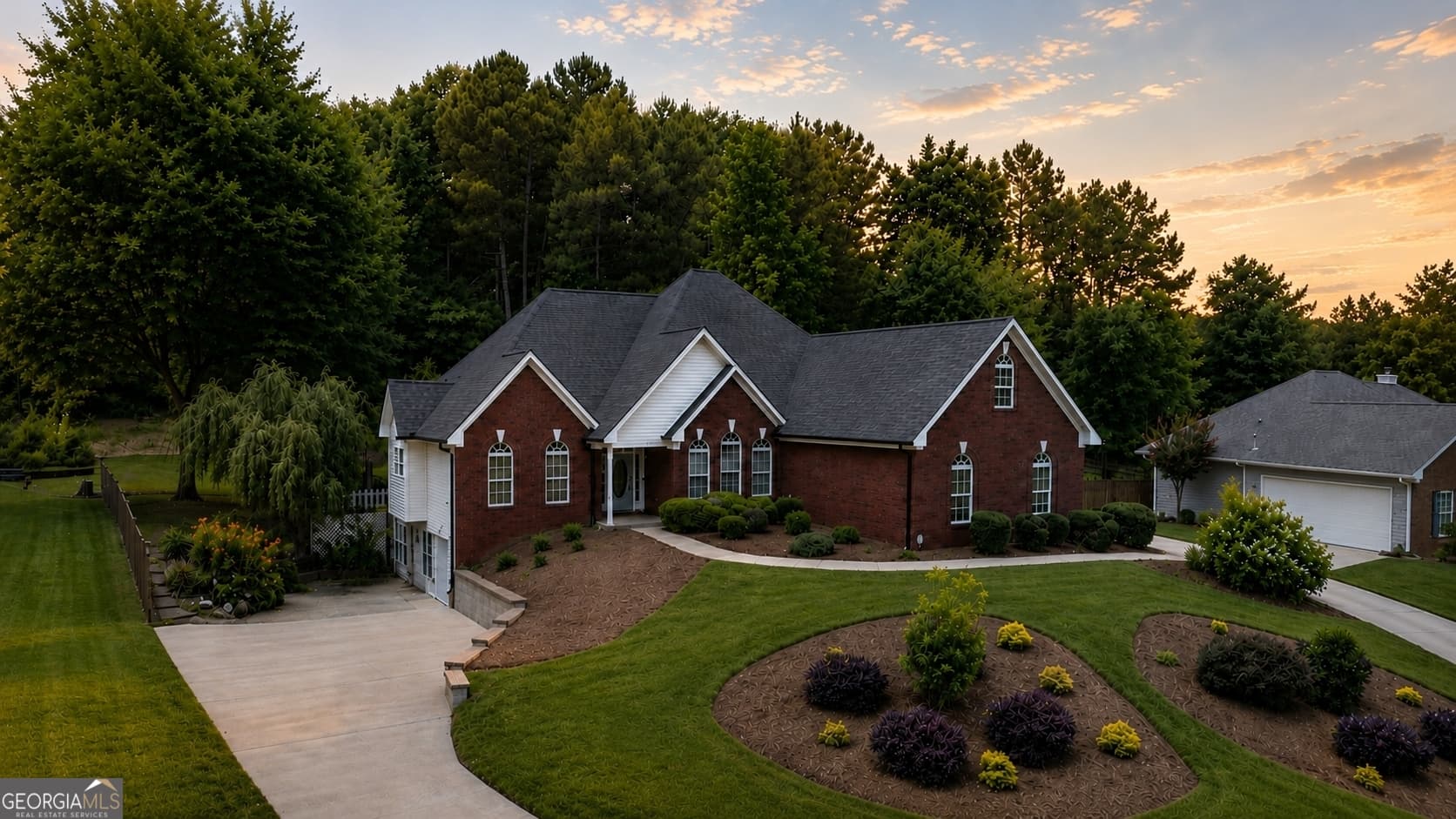 5 bedroom, 3.5 bathroom, 4,738 sq ft single family residence for sale at 6015 Cedar Lake Trail, Loganville, GA 30052 — photo 1 of 51