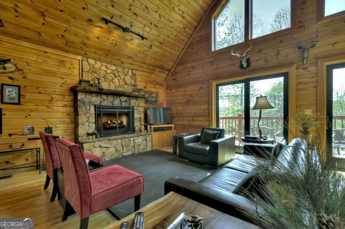 3 bedroom, 2 bathroom, 2,940 sq ft cabin,single family residence for sale at 256 Bailey Farm Lane, Mineral Bluff, GA 30559 — photo 5