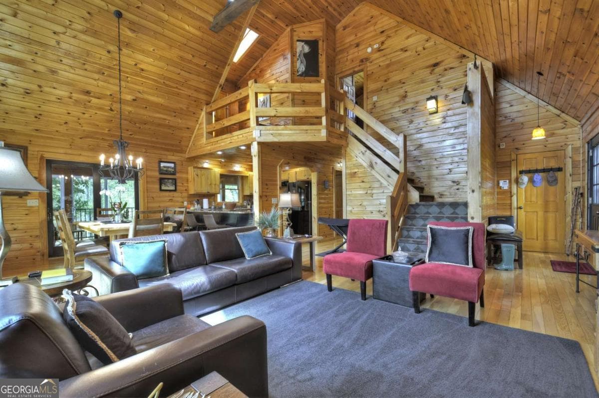 3 bedroom, 2 bathroom, 2,940 sq ft cabin,single family residence for sale at 256 Bailey Farm Lane, Mineral Bluff, GA 30559 — photo 9