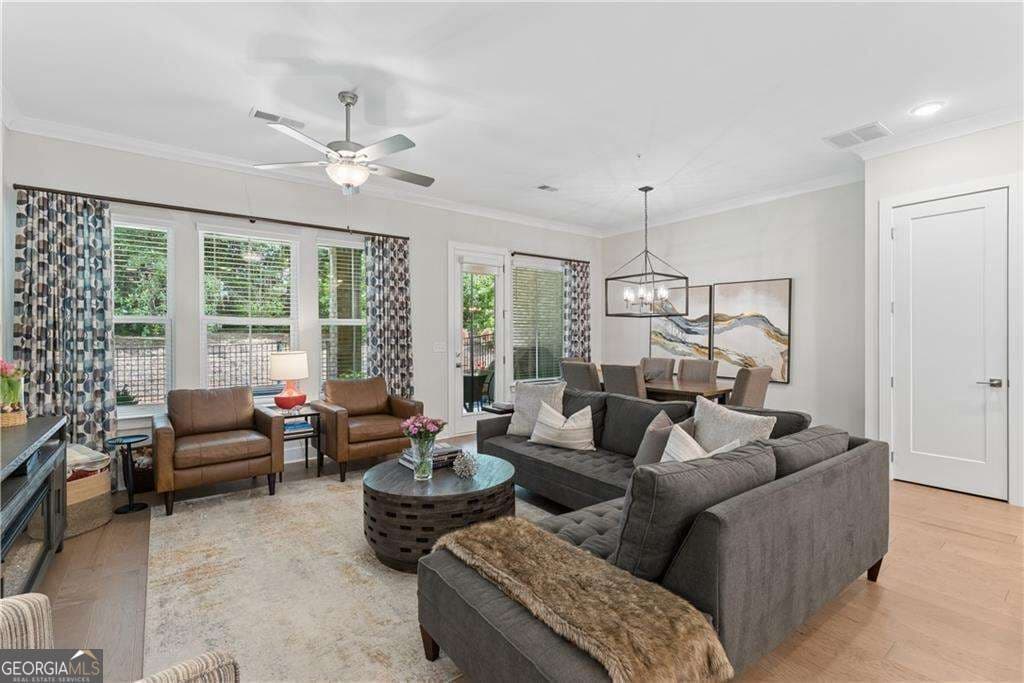 3 bedroom, 2.5 bathroom, 2,133 sq ft townhouse for sale at 1090 Harper Drive, Alpharetta, GA 30076