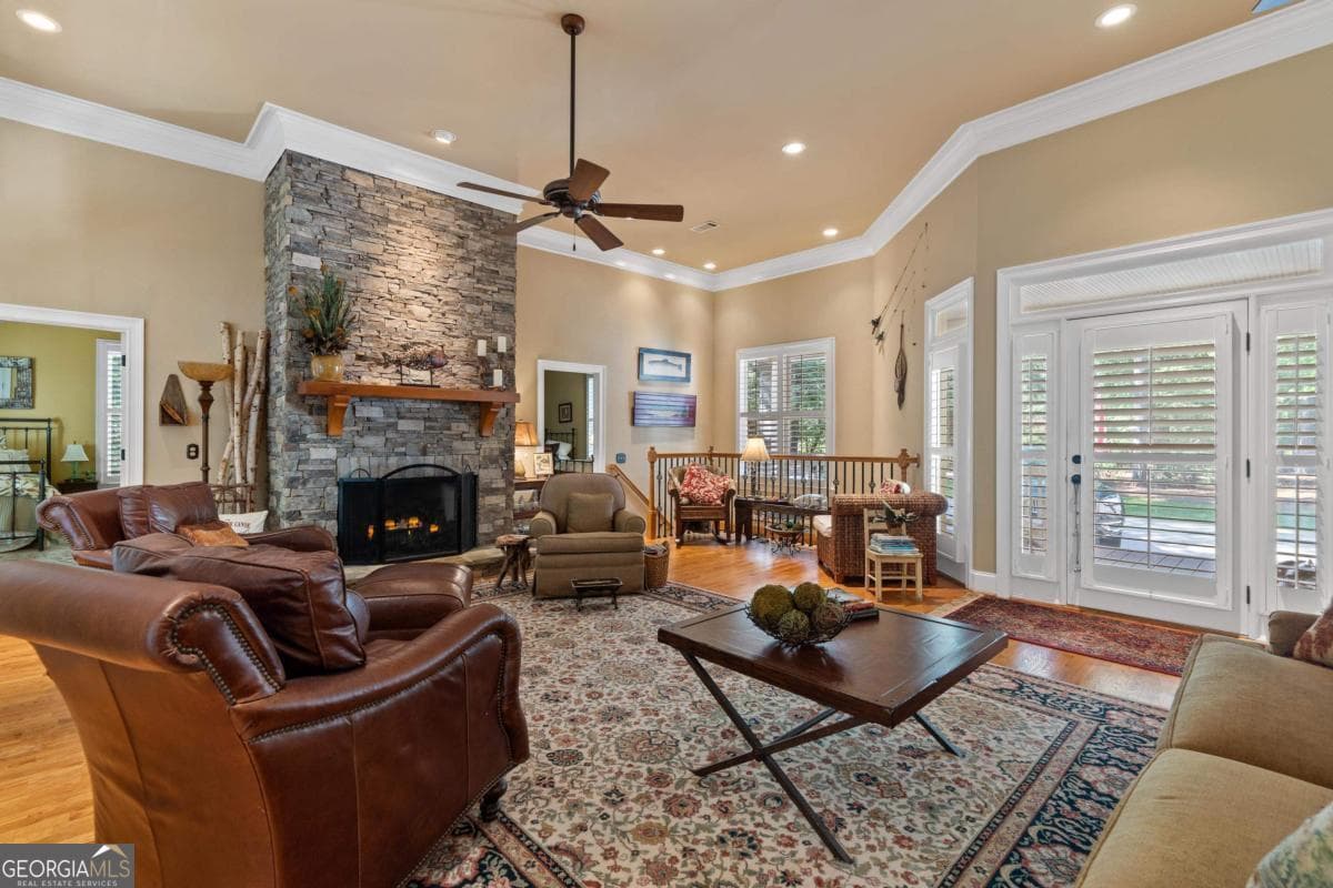4 bedroom, 3.5 bathroom, 4,031 sq ft single family residence for sale at 1071 Eaglewood Way, Greensboro, GA 30642 — photo 8