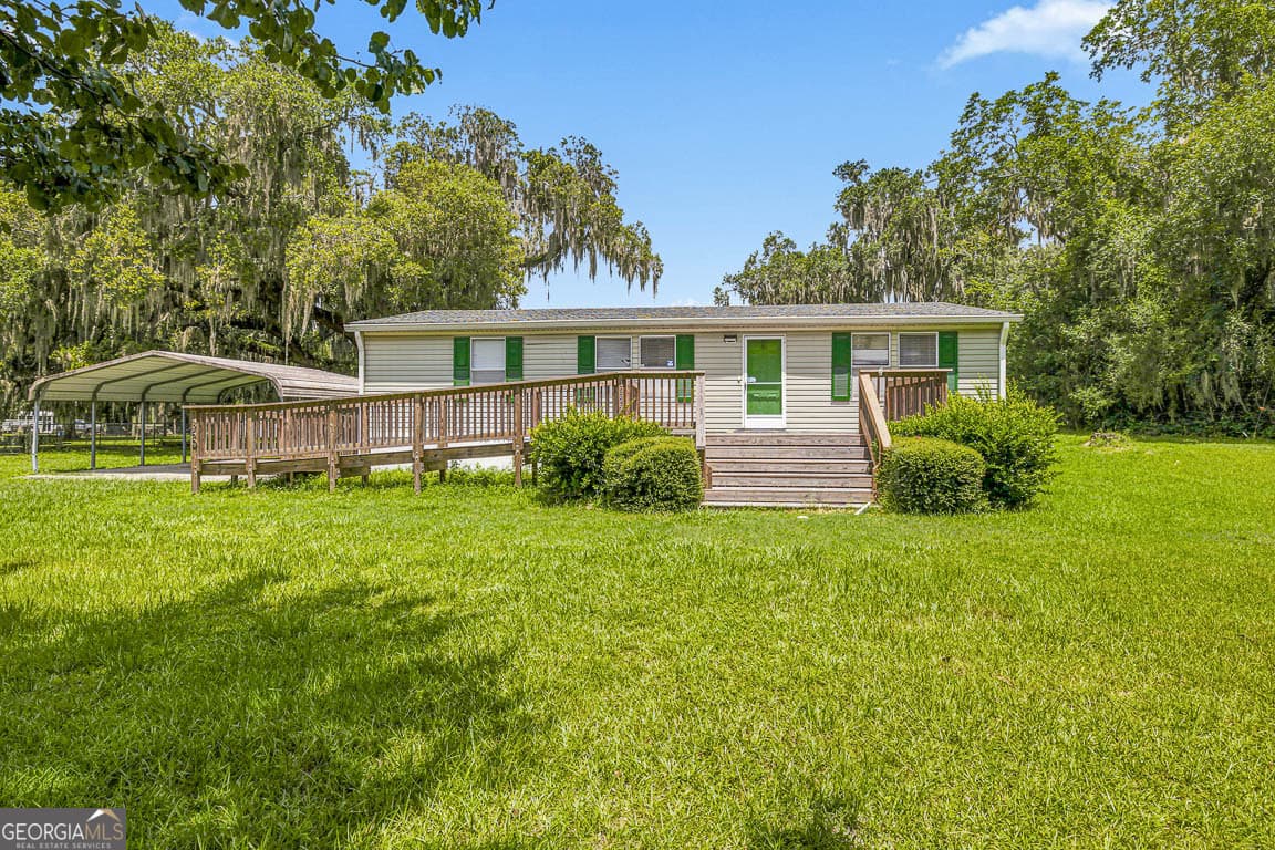 3 bedroom, 2 bathroom, 1,344 sq ft manufactured home,single family residence sold at 1359 Forest Island Drive, Townsend, GA 31331