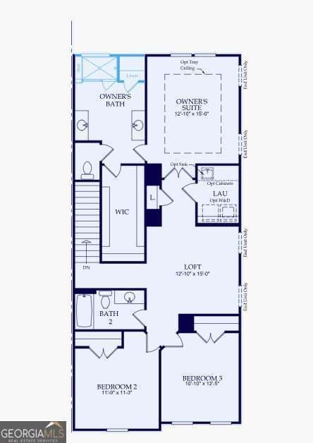 3 bedroom, 2.5 bathroom, 2,035 sq ft townhouse for sale at 3705 Dell Way, Cumming, GA 30040 — photo 3