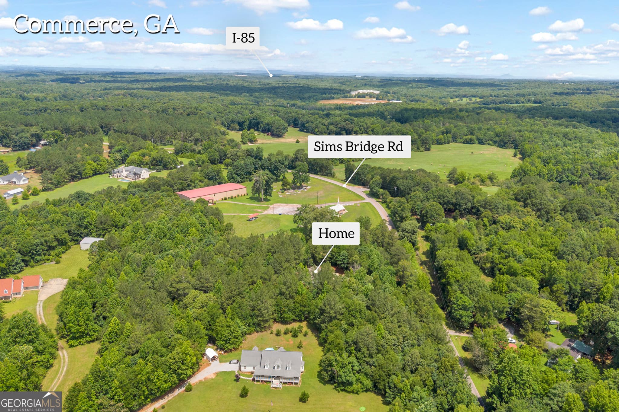 3 bedroom, 2 bathroom, 1,646 sq ft single family residence for sale at 918 Sims Bridge Road, Commerce, GA 30530 — photo 3