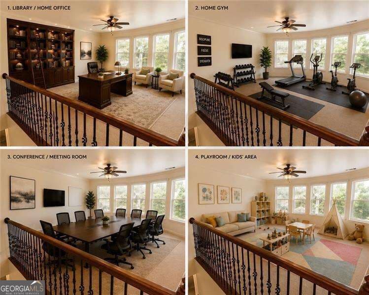 5 bedroom, 5 bathroom, 4,173 sq ft single family residence for sale at 1883 NW Brackendale Road, Kennesaw, GA 30152 — photo 9