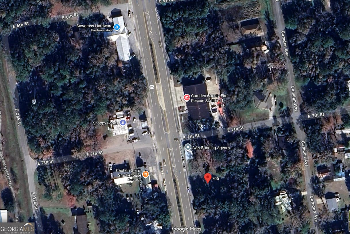 residential lot for sale at 705 Bedell Avenue, Woodbine, GA 31569 — photo 1 of 25