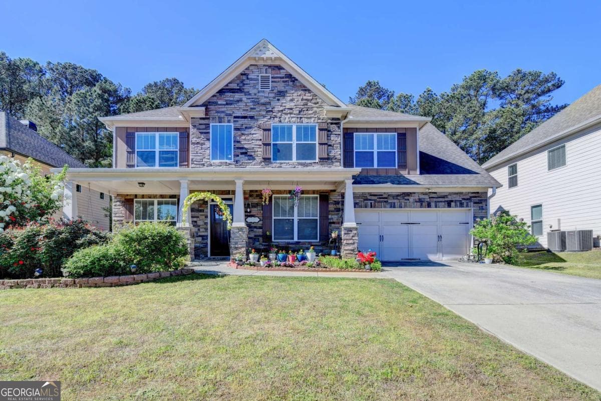 5 bedroom, 3 bathroom, 2,853 sq ft single family residence sold at 1317 HALLETT PEAK Place, Lawrenceville, GA 30044