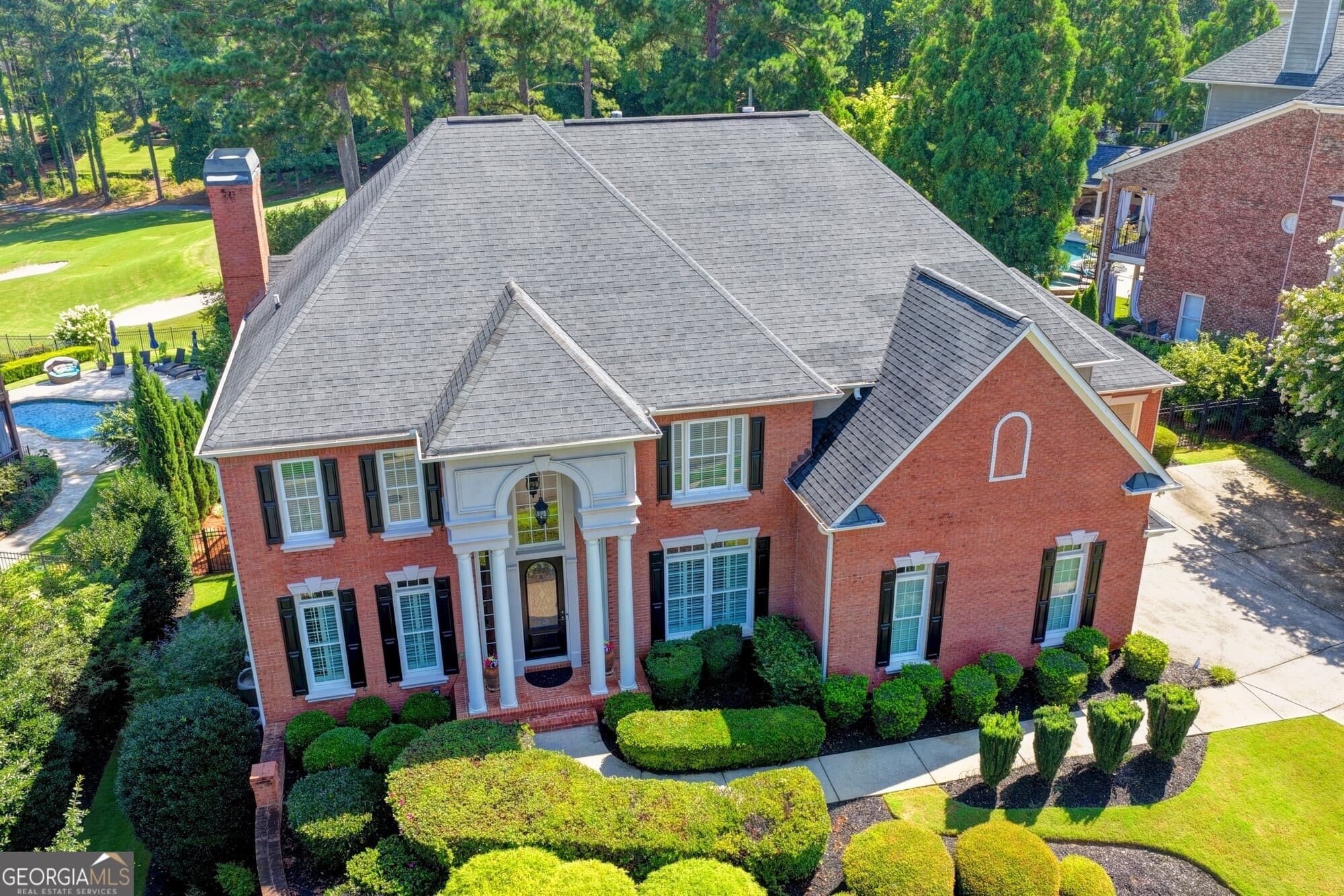 7 bedroom, 5.5 bathroom, 7,000 sq ft single family residence for sale at 115 Cedar Woods Trail, Canton, GA 30114