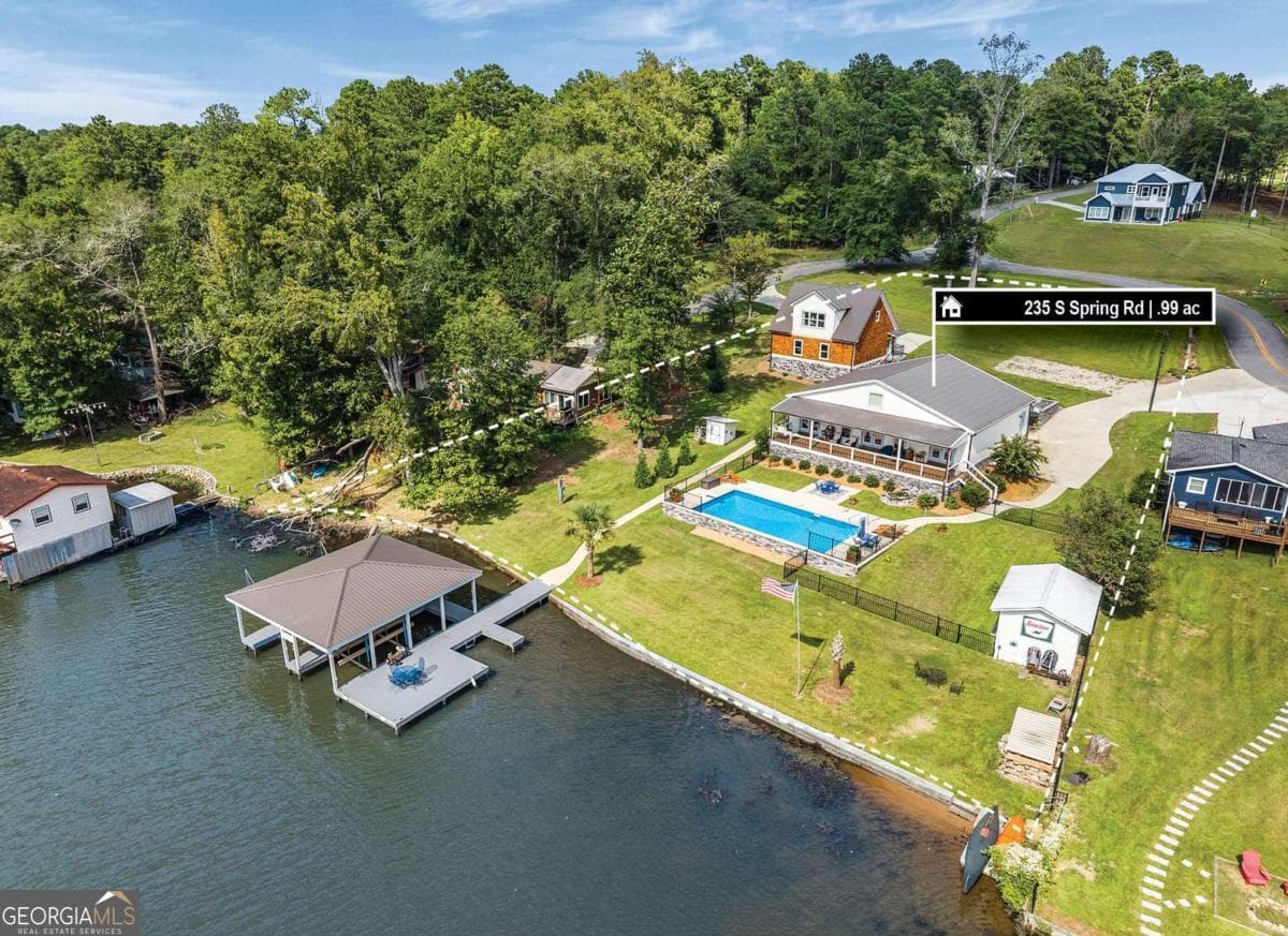4 bedroom, 4.5 bathroom, 2,482 sq ft single family residence for sale at 235 S Spring Road, Eatonton, GA 31024