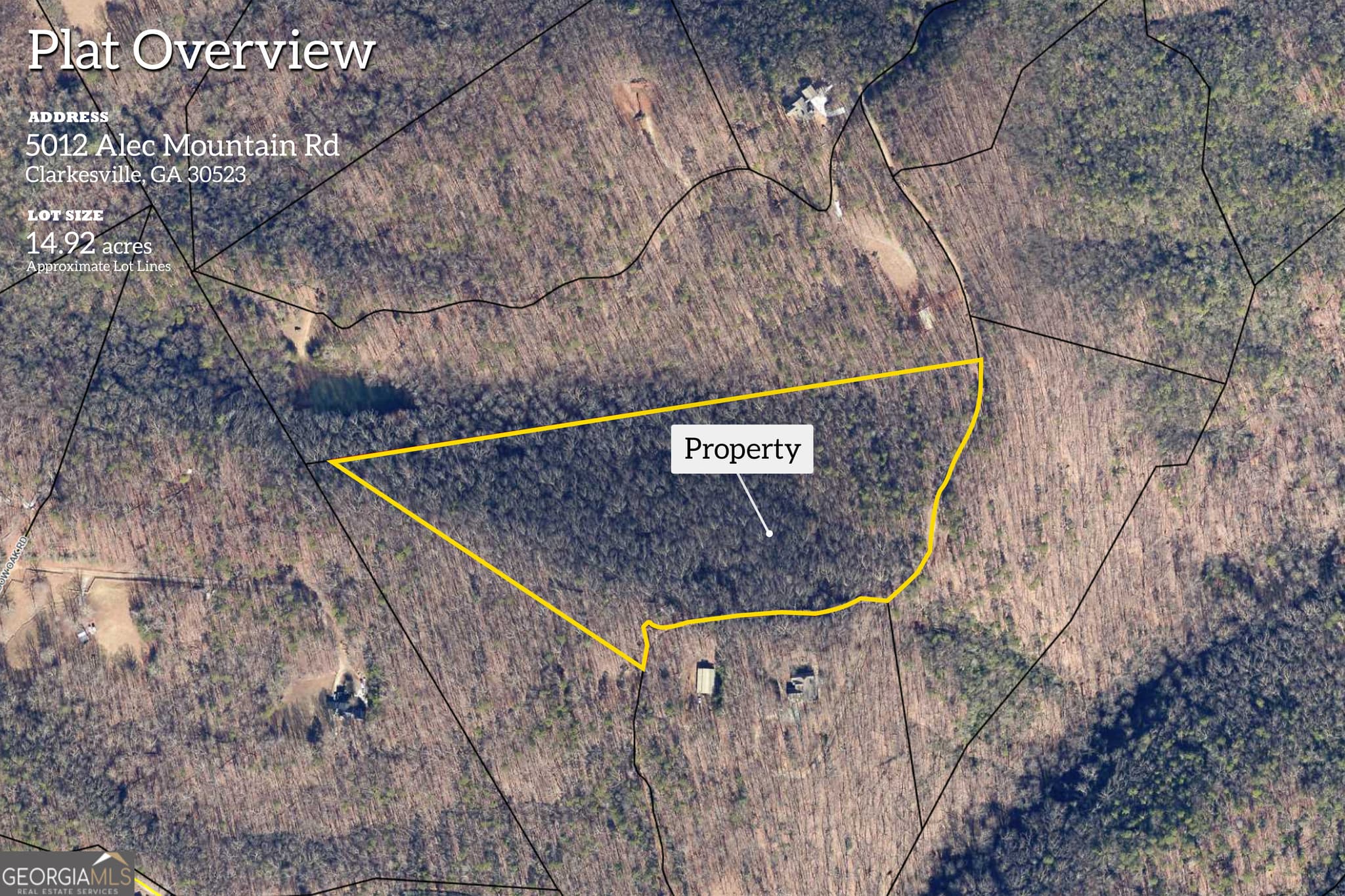 residential lot for sale at 5012 Alec Mountain Road, Clarkesville, GA 30523 — photo 2