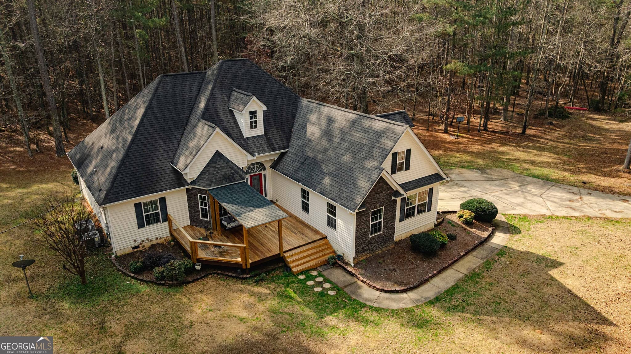 5 bedroom, 3 bathroom, 2,744 sq ft single family residence sold at 123 Rabbit Run Road, Meansville, GA 30256