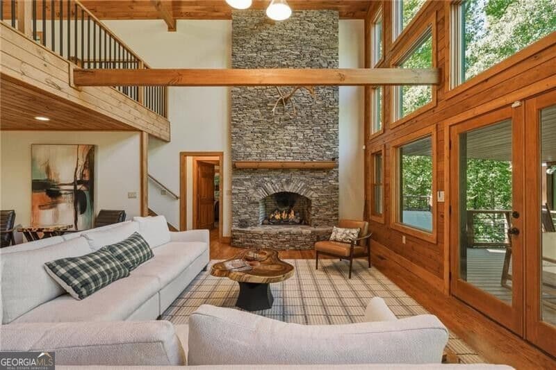 7 bedroom, 5 bathroom, 5,903 sq ft cabin,single family residence for sale at 20 Bear Trail, Ellijay, GA 30540 — photo 7