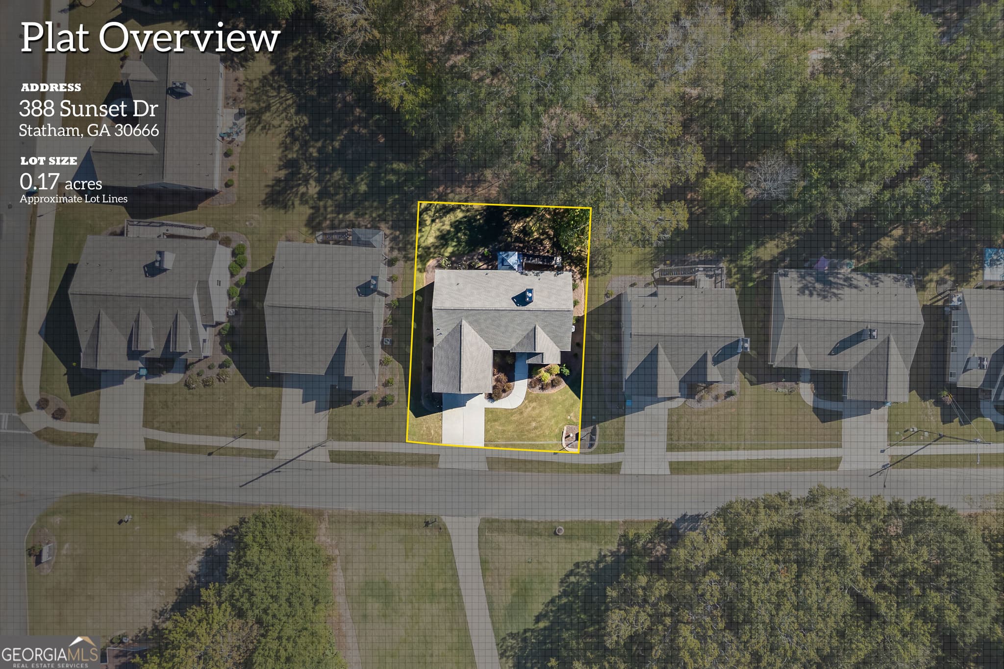 4 bedroom, 3 bathroom, 1,715 sq ft single family residence for sale at 388 Sunset Drive, Statham, GA 30666 — photo 3