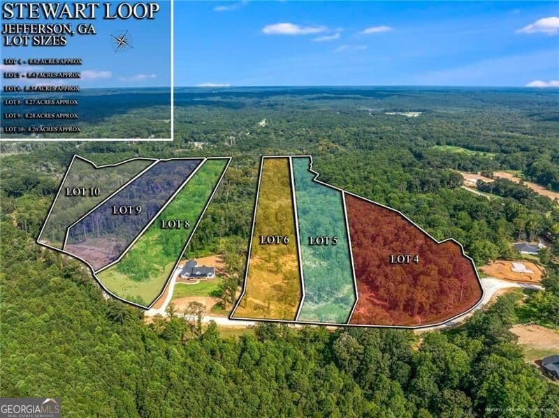 residential lot for sale at LOT 4 Stewart Loop, Jefferson, GA 30549 — photo 2