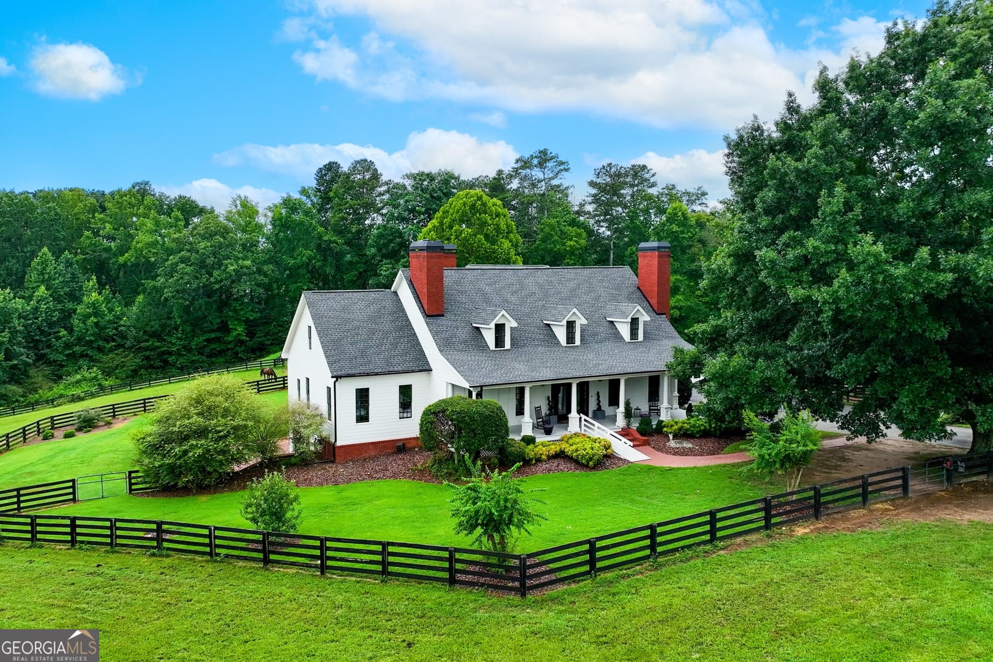 5 bedroom, 4.5 bathroom, 6,869 sq ft single family residence for sale at 5352 Franklin Goldmine Road, Cumming, GA 30028