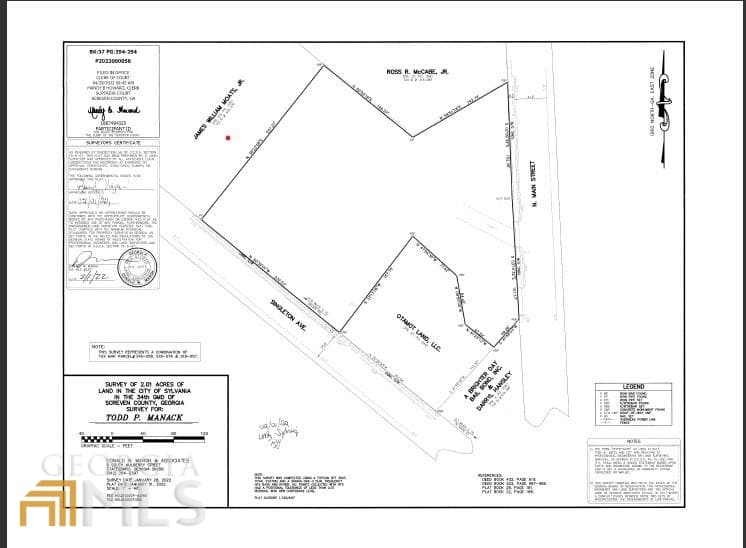 unimproved land for sale at 221 N Main Streets, Sylvania, GA 30467 — photo 2