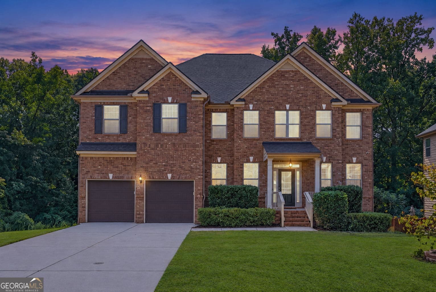 5 bedroom, 4 bathroom, 4,415 sq ft single family residence for sale at 4415 Mossbrook Circle, Alpharetta, GA 30004