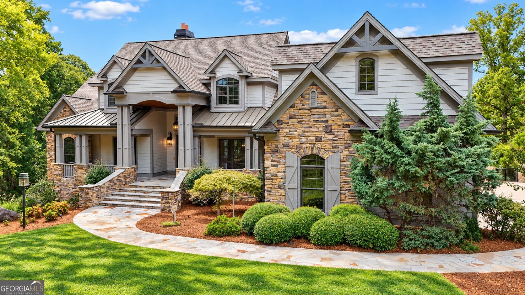 5 bedroom, 5 bathroom, 7,651 sq ft single family residence for sale at 1611 Pine Grove Road, Greensboro, GA 30642 — photo 2