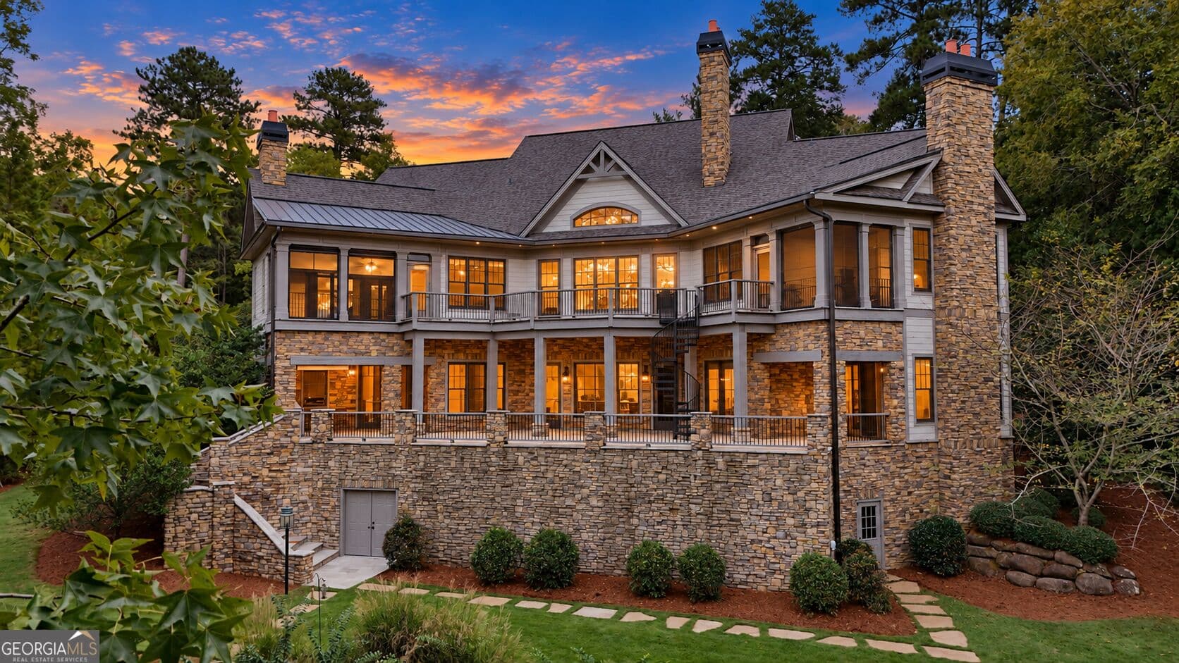 5 bedroom, 5 bathroom, 7,651 sq ft single family residence for sale at 1611 Pine Grove Road, Greensboro, GA 30642 — photo 6