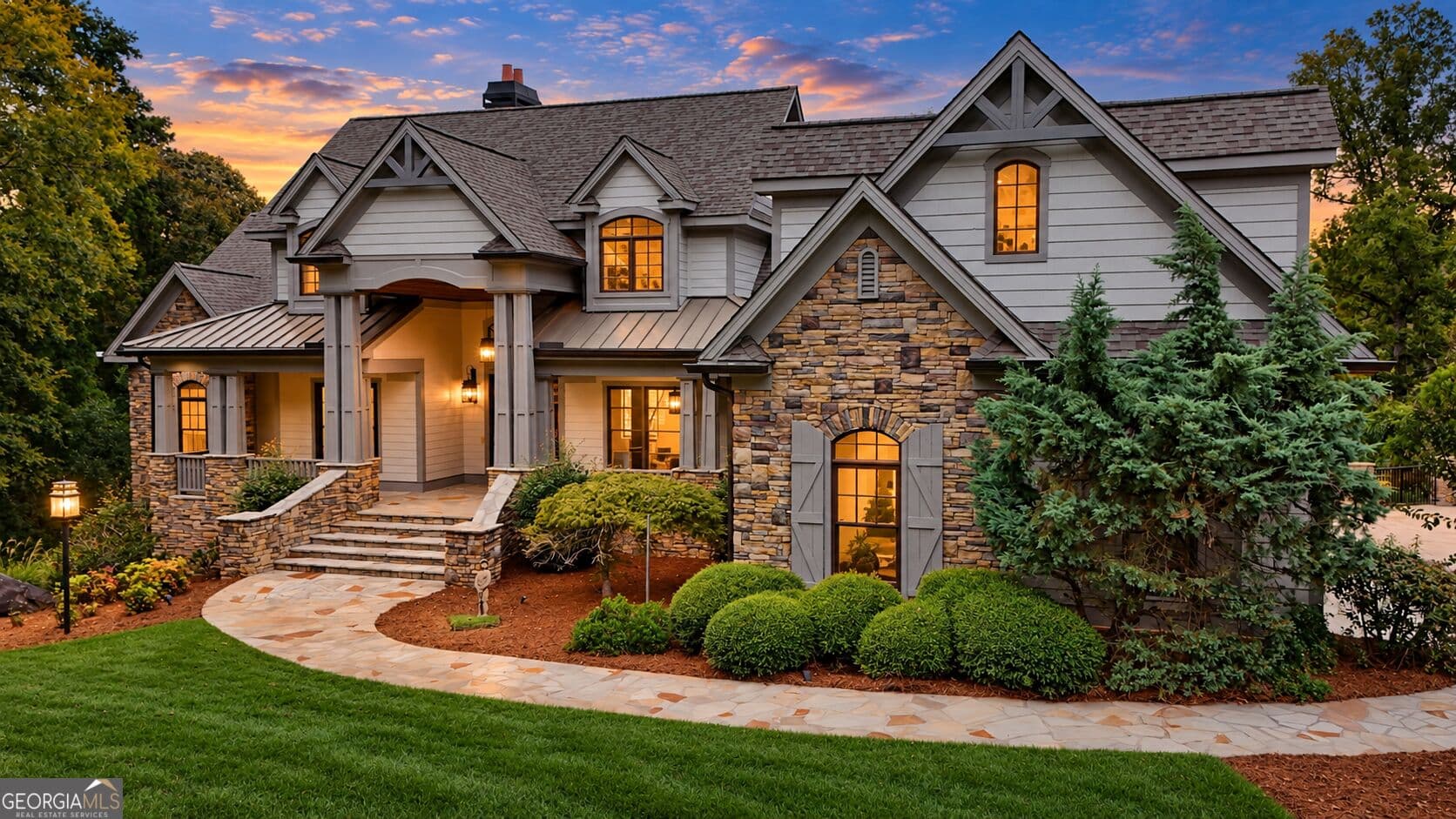 5 bedroom, 5 bathroom, 7,651 sq ft single family residence for sale at 1611 Pine Grove Road, Greensboro, GA 30642