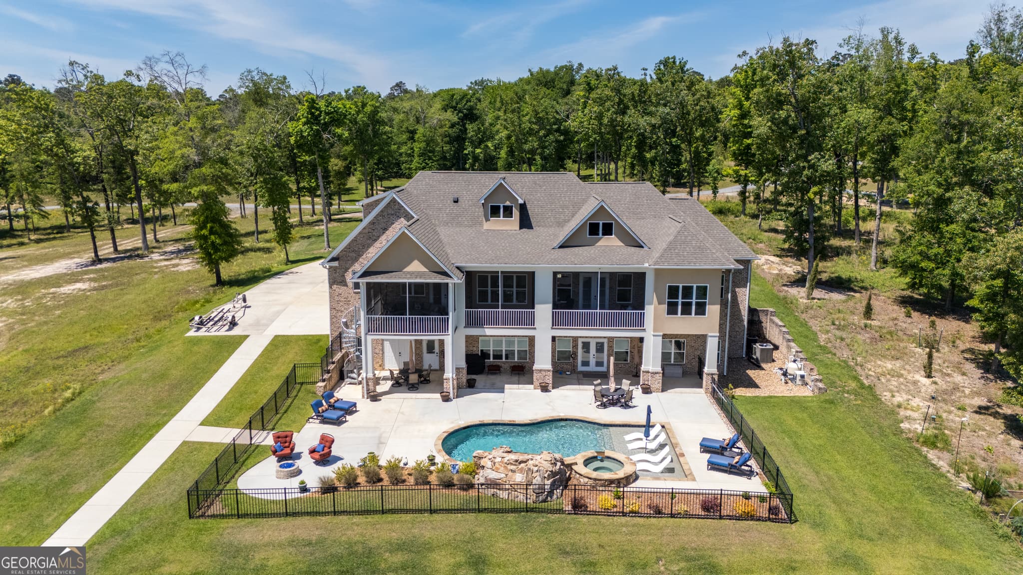 5 bedroom, 4.5 bathroom, 4,926 sq ft single family residence for sale at 7287 Moseley Dixon Road, Macon, GA 31220
