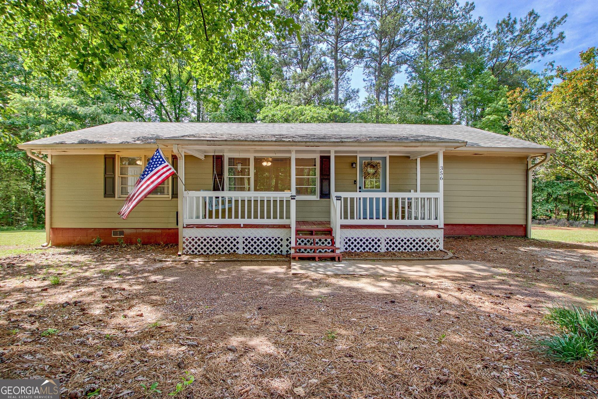 3 bedroom, 1.5 bathroom, 1,191 sq ft single family residence sold at 356 Old Highway 16, Sharpsburg, GA 30277